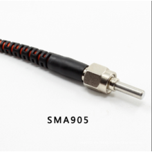 SMA con conector de fibra óptica de férula metálica